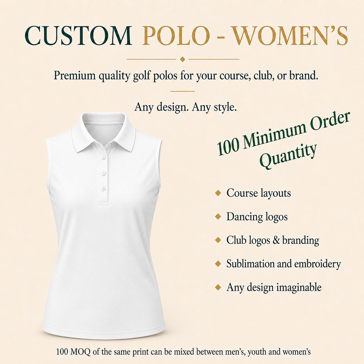 Custom Polo - Women's