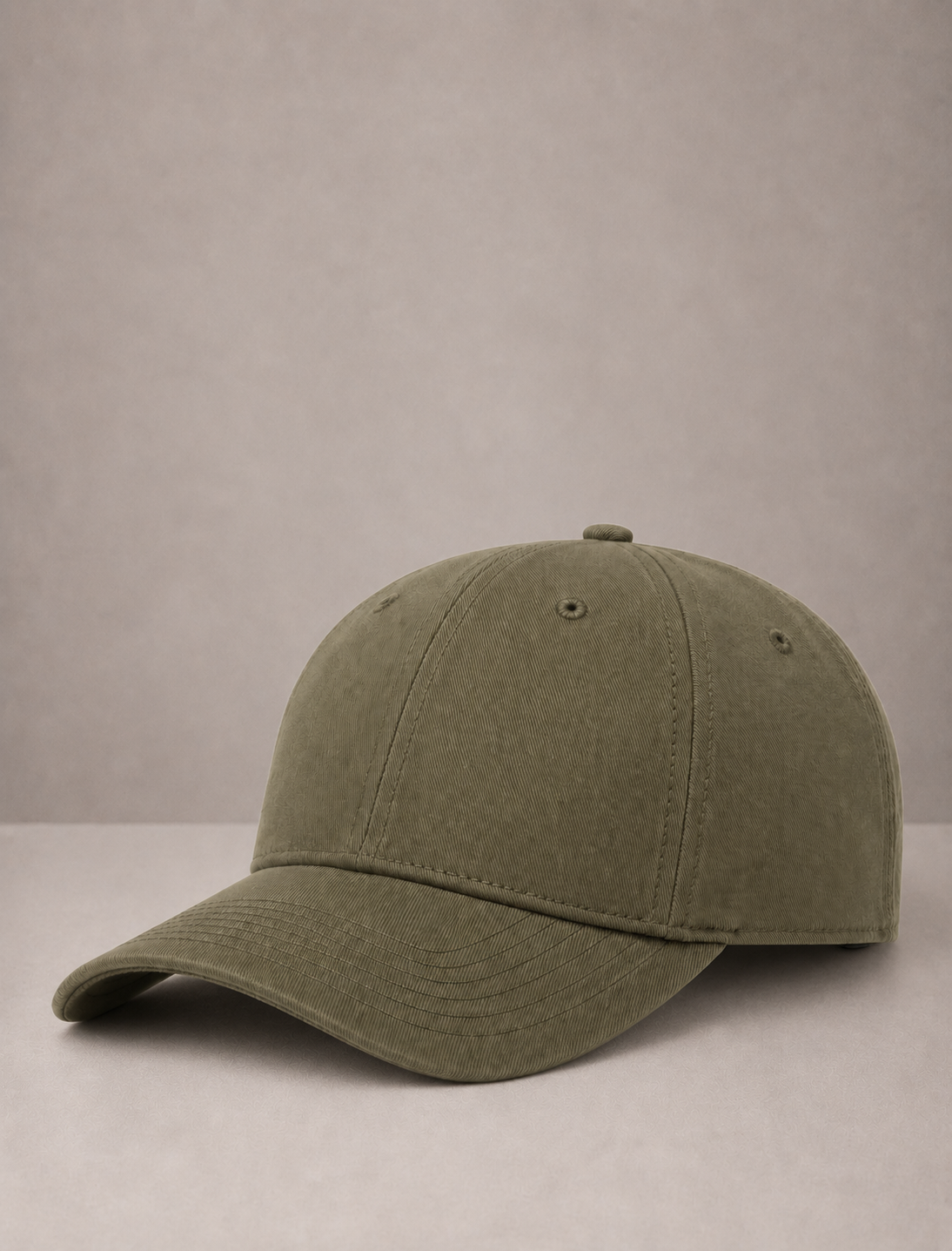 Sturctured Baseball Hat (Olive)