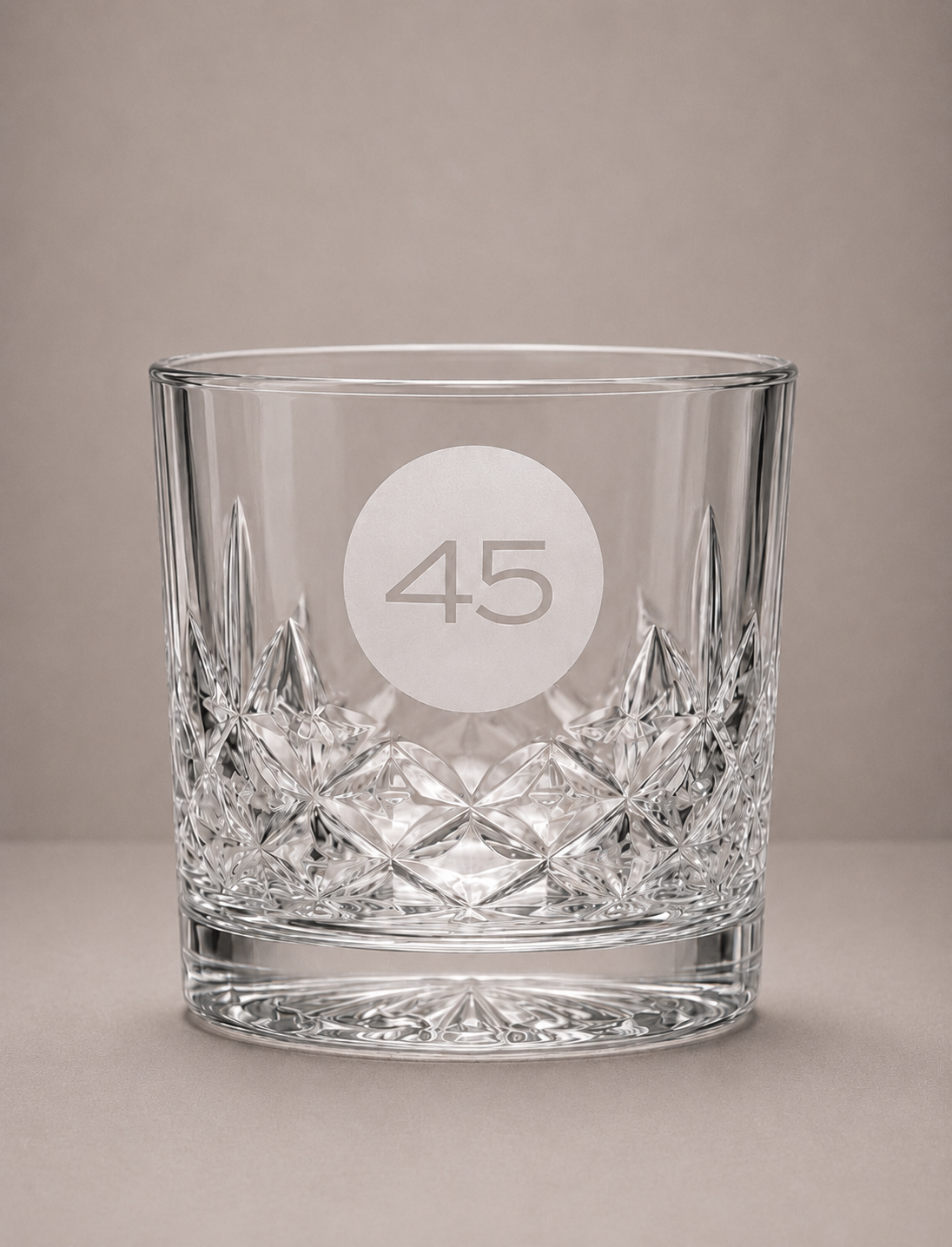 Cut Crystal Whisky Glass 9oz