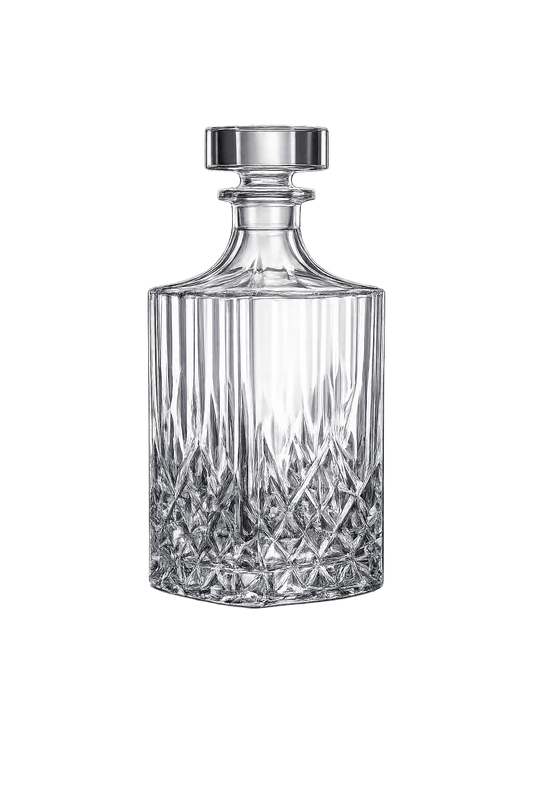 Cut Crystal Decanter 25oz