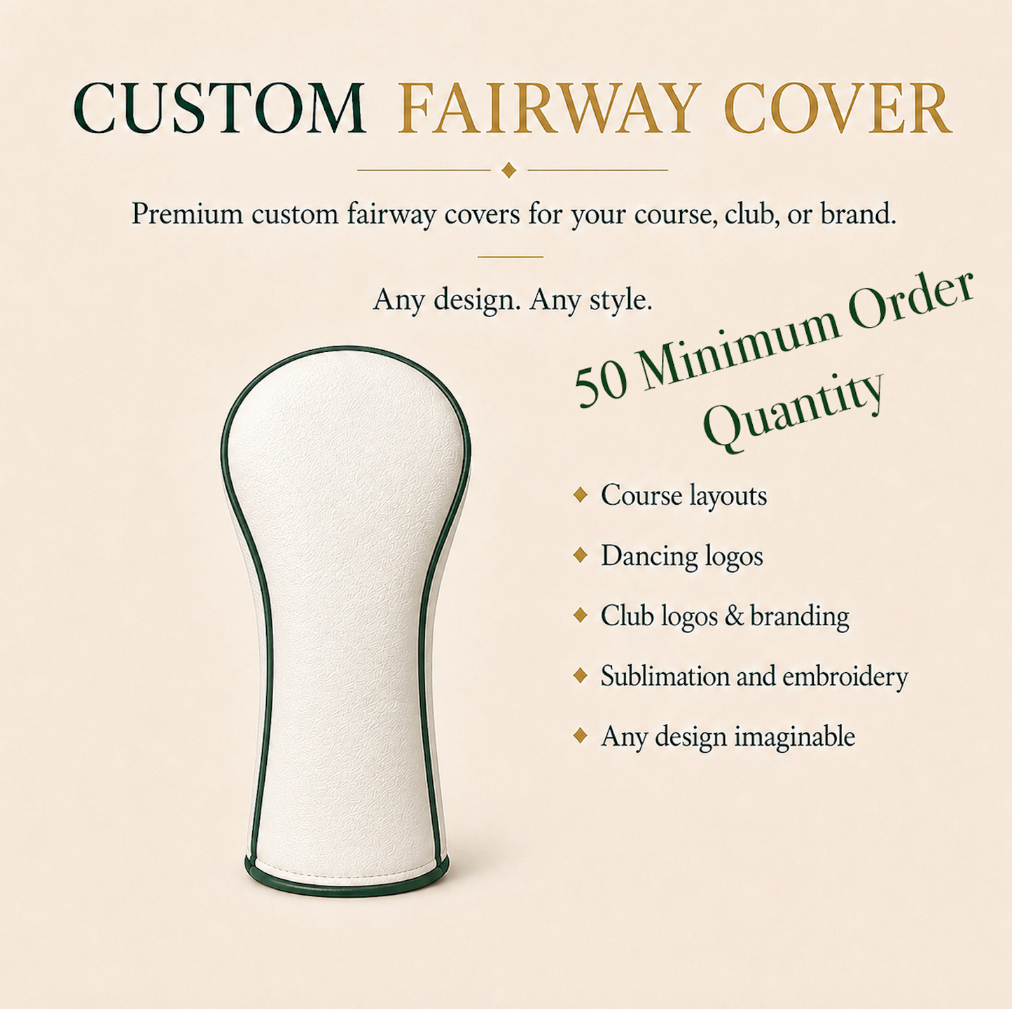 Custom Fairway Cover