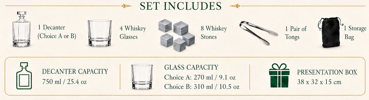 Decanter Gift Set