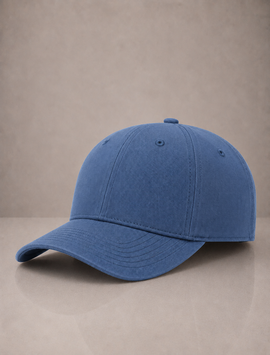Sturctured Baseball Hat (Blue)